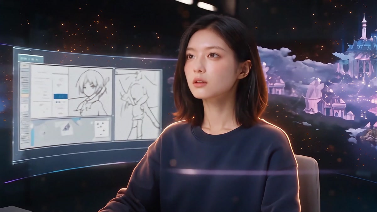 品牌短片中的 AI 内容创作场景
